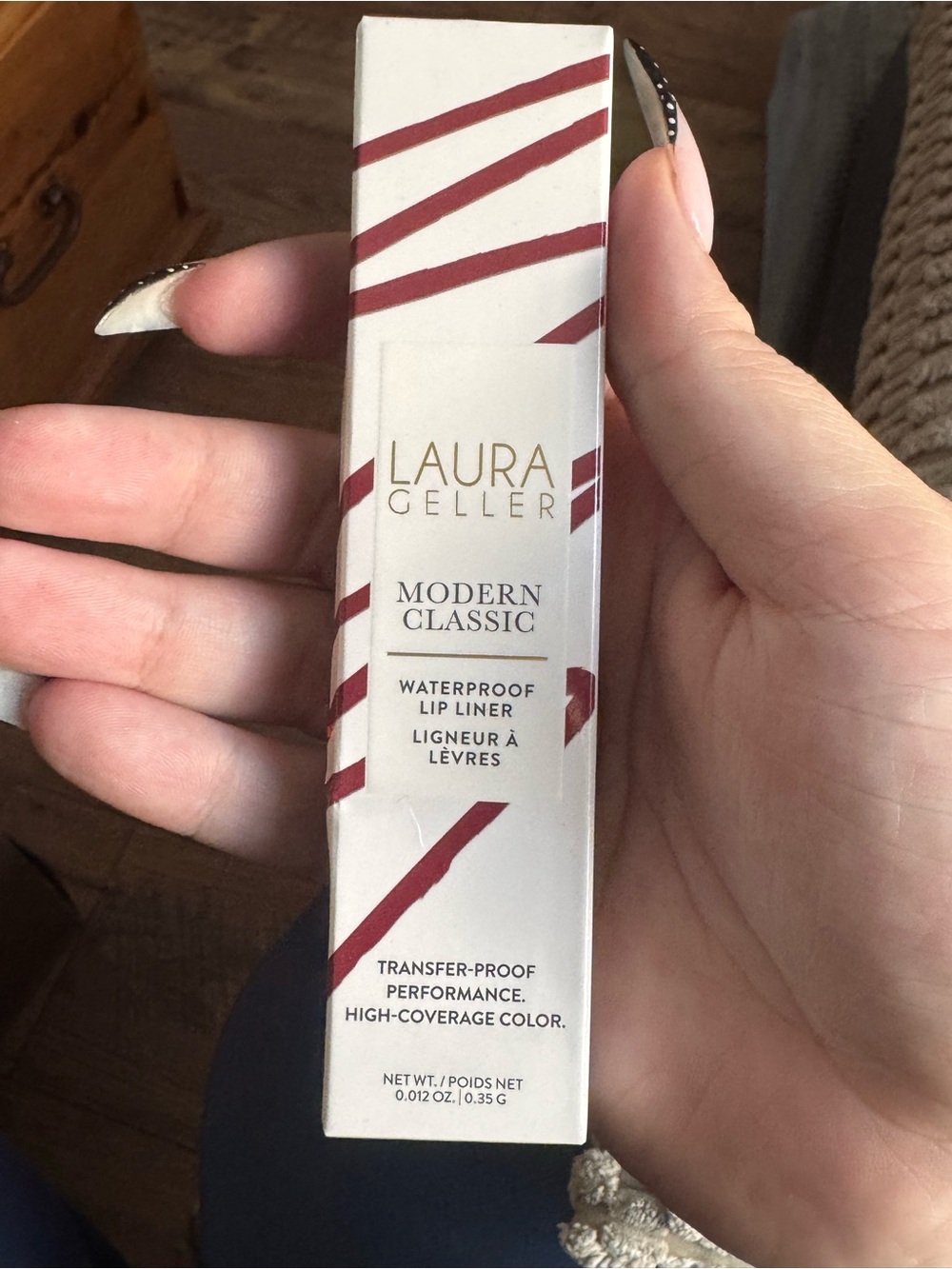 Laura Geller waterproof lip liner shade Berry beautiful